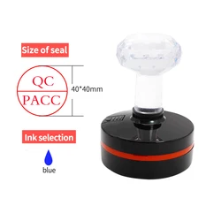Customized Personalized Logo Self - Inking Stamp with Photosensitive Ink (2)