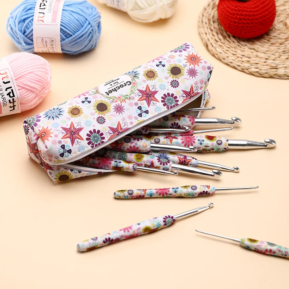 Sunflower Soft Handle Crochet Hook Wool Yarn Compilation Tools Sweater Needle crochet hooks