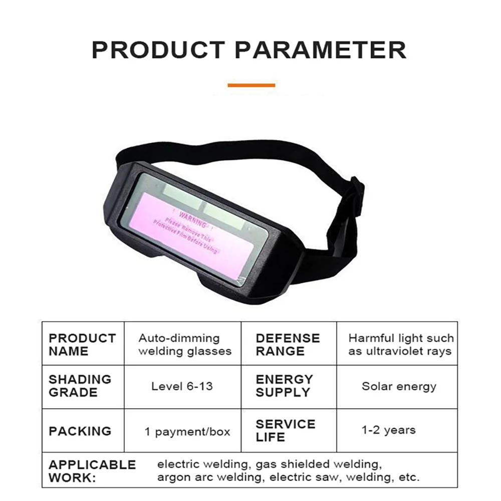 Masque De Soudage Auto-obscurcissant Solaire - Protection œil ARC DIN9-DIN13 - Pour Soudure TIG, MIG, MMA - Écran LCD Automatique