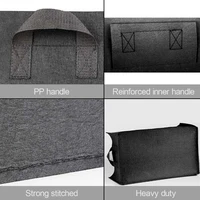 6/7/9/31 Gallons Felt Grow Bag Rectangle Planting Nursery Pot Garden Flower Vegetable Planters Container Greenhouse Planter Tool 4