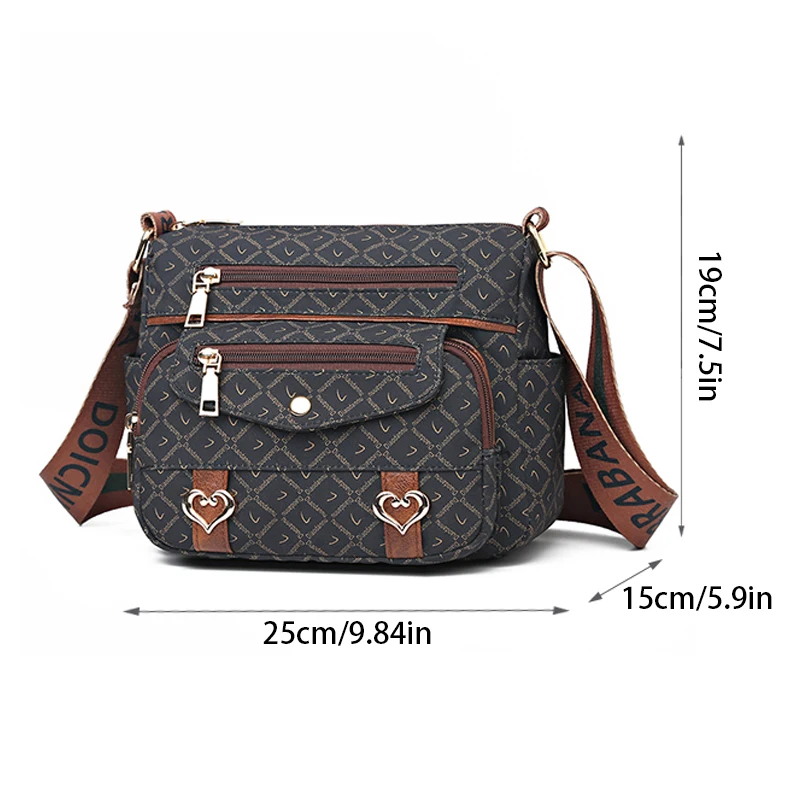 Soft Leather Luxury Handbag Bag For Women, Designer Shoulder Cross Body Bag For Women's Fashion Trend Messenger Crossbody Bag