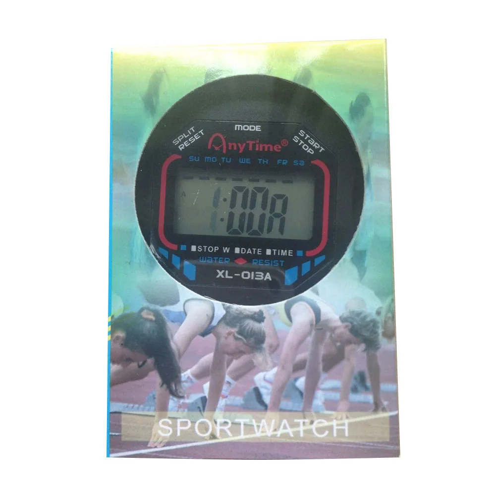 Multi-Function Electronic Stopwatch Sports Stopwatch Timer Waterproof Handheld Chronometer for Fitness Coaches and Referees