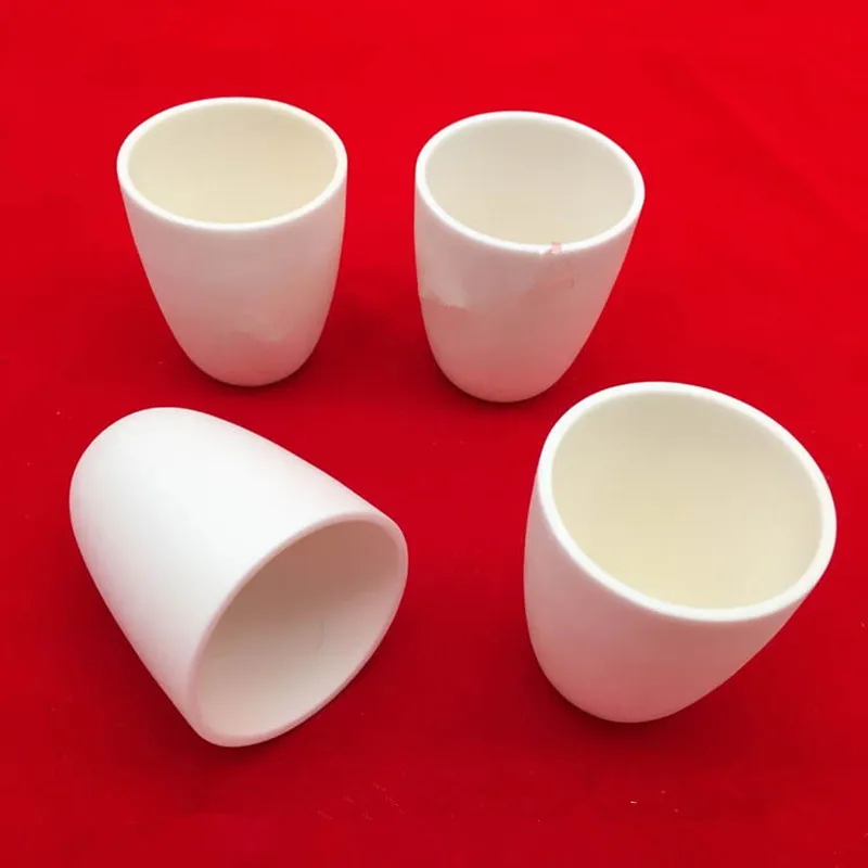 30ml500ml Alumina Crucible 99 Pure Al2O3 Arcshaped Alumina Ceramic
