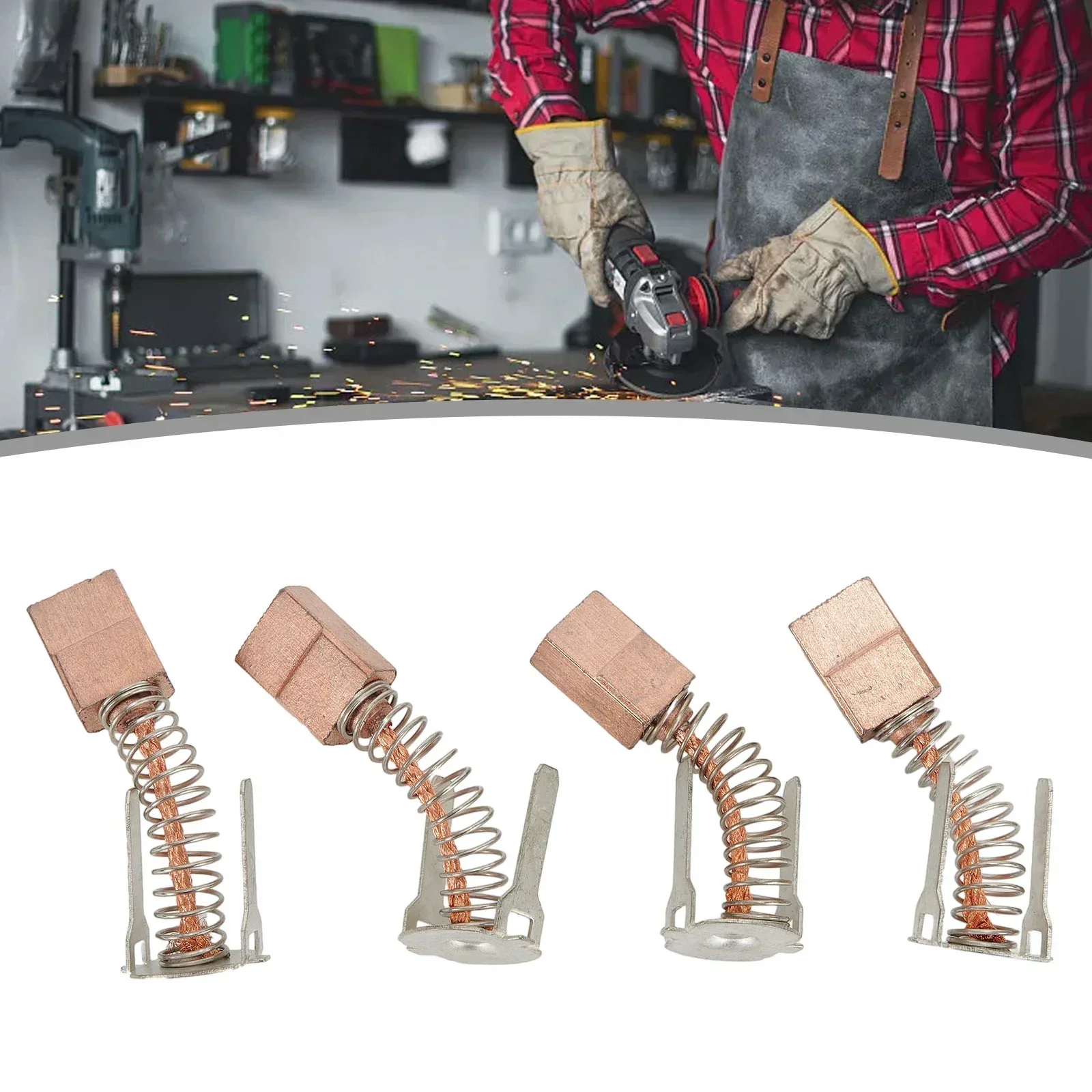 Motor Koolborstels, voor Bosch GSR 140-Li/180-Li, GSB