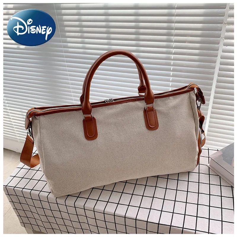 2023New Disney Mickey Fashion Suitcase Travel Tote Bag Men's and Women's Luggage  Bag Large Capacity One-shoulder MessengerPU Bag - AliExpress