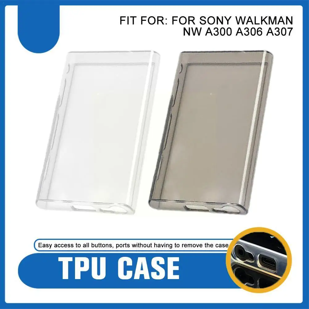 Il Guscio Protettivo In Tpu Trasparente Morbido È Adatto Per Il Guscio Trasparente In Tpu Con Copertura Morbida Per Sony Walkman Nw-A300 Nw-A306 Nw- B