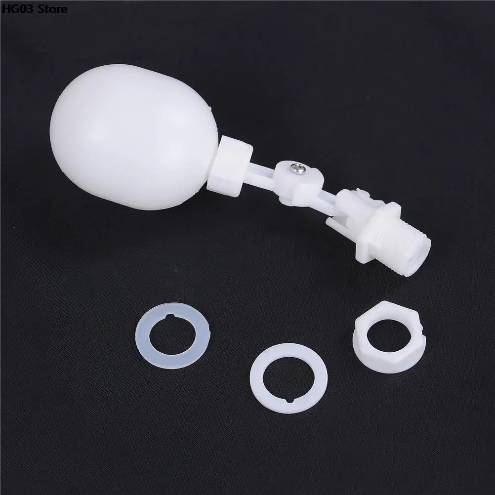 

1PCS 3/8"Adjustable Mini Plastic Float Valve Ball Aquarium Control Safety Check Switch for Water Tower Tank