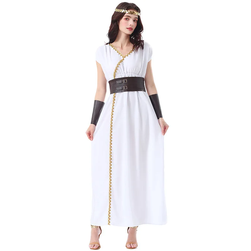 knee length dresses for ladies Roman Lady Costume – Party Packs main image 0