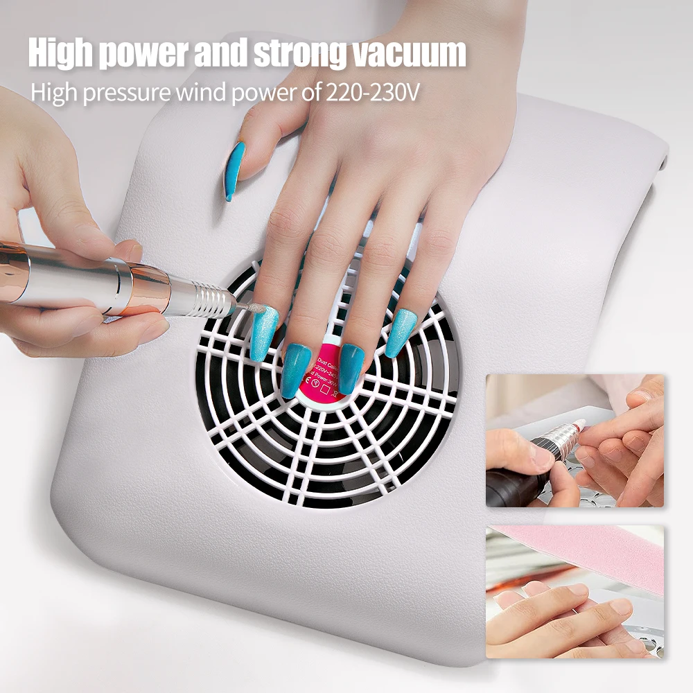 HighPowerNailDustExtractorFanForManicureNailVacuumCleanerGel