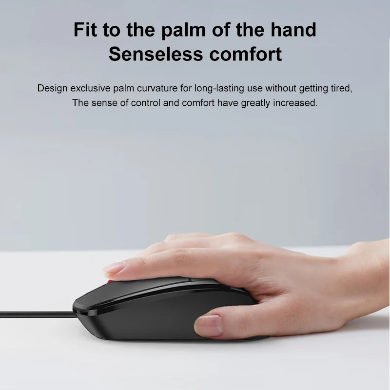Erazer KM201 Wired And Mouse Set, Ergonomic Design, Full-size Keyboard_voghion.com