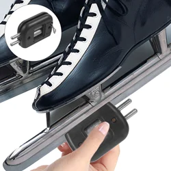 2pcs Convenient Skate Sharpener Skating Shoe Sharpening Tool Small Ice Skate Grindstone