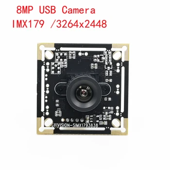 USB 카메라 모듈, IMX179 웹캠, HD 문서 스캐닝, 안면 인식, 윈도우 안드로이드 라즈베리 파이, 3264x2448, 15fps, 8MP