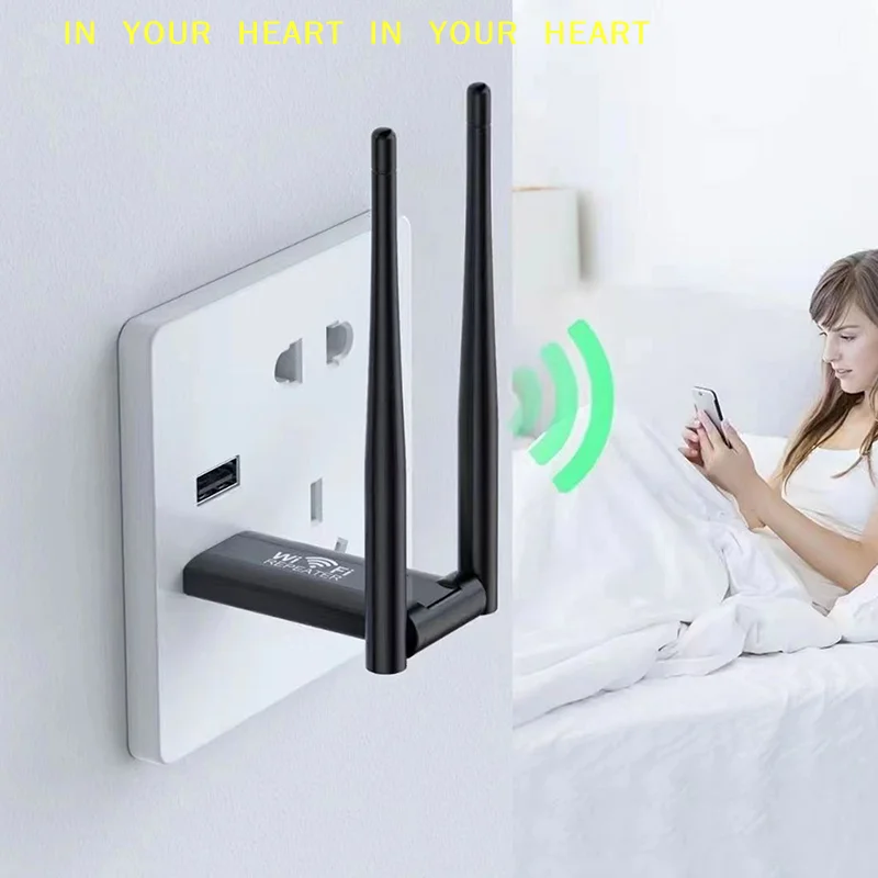 【X】300Mbps 2.4G USB 무선 WiFi 리피터 확장기 라우터 WiFi 신호 증폭기 부스터 장거리 Wi-Fi 리피터 액세스 포인트