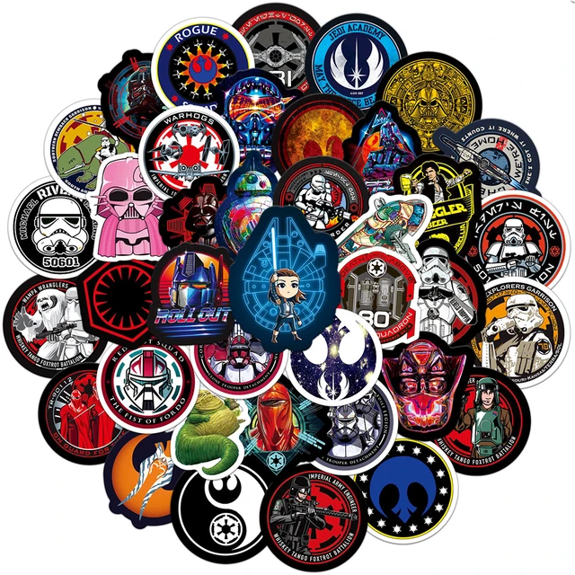 Classic Star Wars Stickers, Star Wars Stickers Laptop