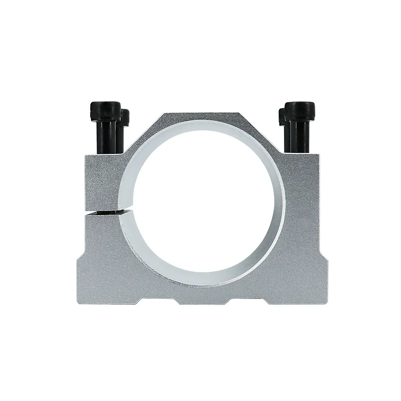 52mm 55mm 65mm 80mm 100mm 105mm 125mm Aluminum Spindle Clamp Motor Bracket Screw for CNC Woodworking Spindle Motor