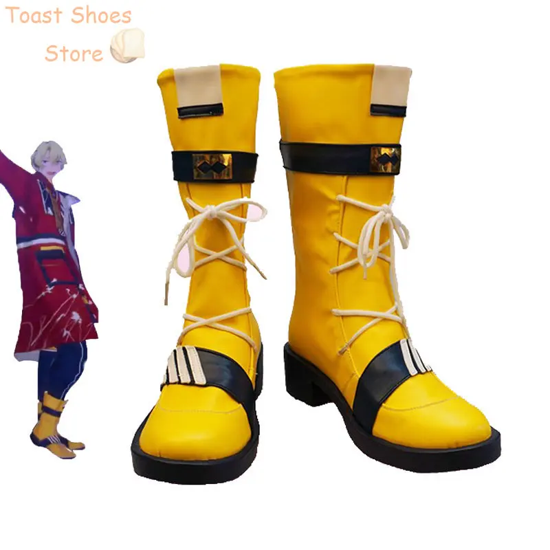 

Game Ensemble Stars Cosplay Shoes Eden Tomoe Hiyori Saegusa Ibara Ran Nagisa Cosplay Prop Halloween Carnival Boots Costume Prop