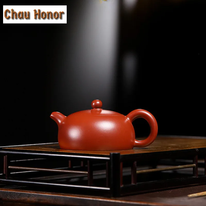 170ml Elegant Yixing Purple Clay Teapots Handmade Pot Raw Ore Dahongpao Mud Tea Maker Kettle With Infuser Chinese Zisha Tea Set