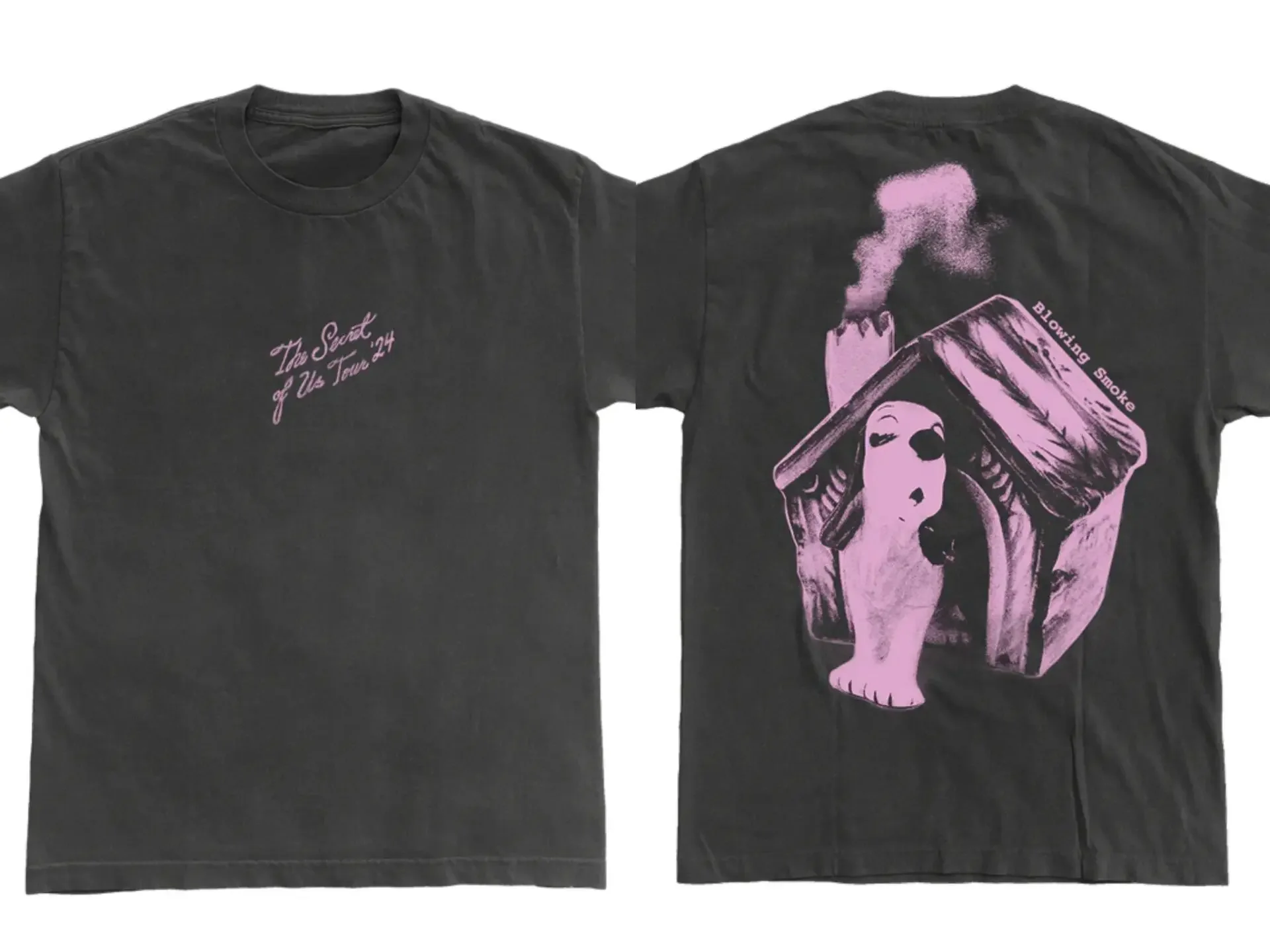 Gracie Abrams Official Website The Secret of Us Tour T-Shirt Merch Women Men Hiphop O-neck 100%cotton Short Sleeve Tshirt Tops 2
