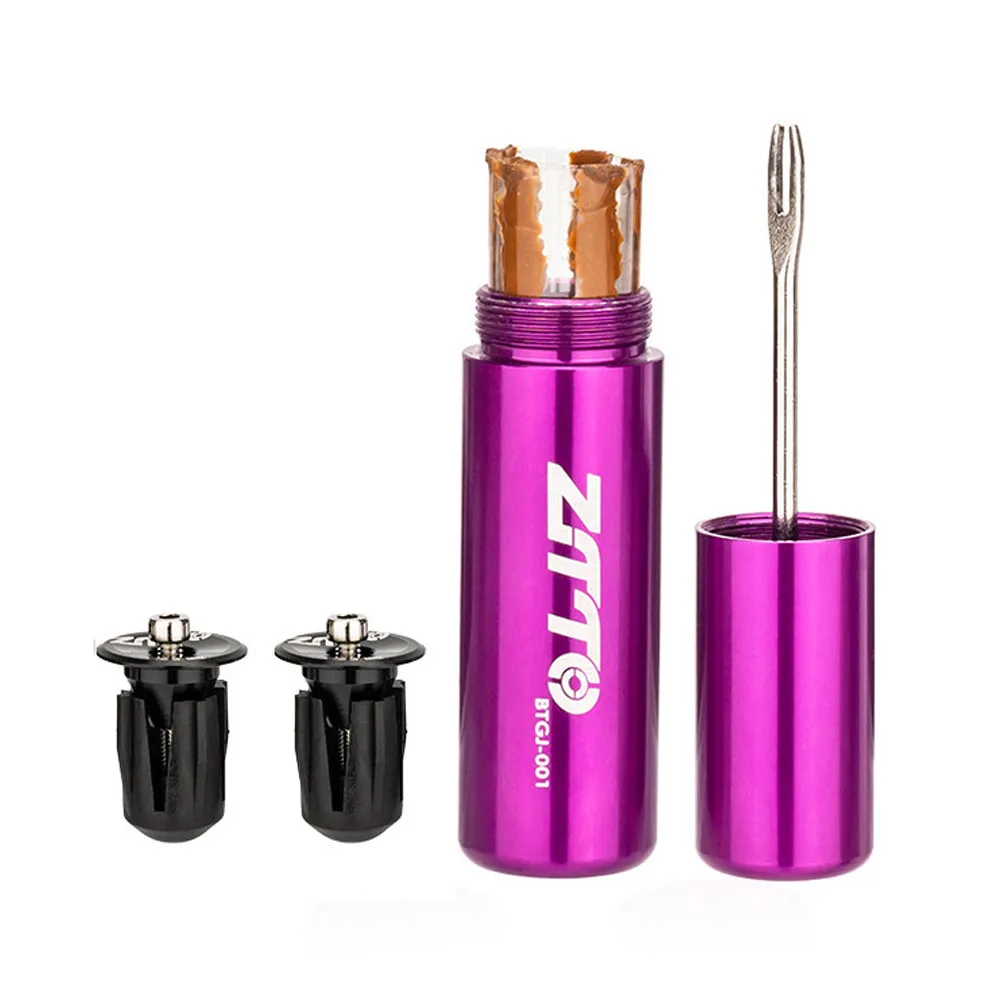 ZTTO Bike Tire Repairing Kit Tubeless Tire Plug Tool Fix Flat Puncture ...