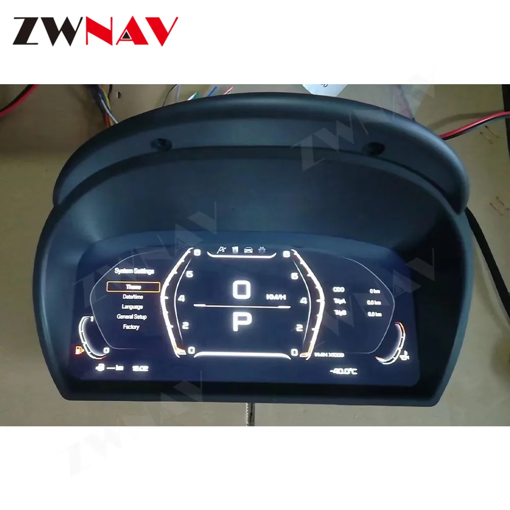 Android Digital Virtual Cockpit Car Multi-Function LCD Dashboard