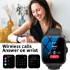 Smart watch with multiple sports modes, can make and receive calls, message reminders, compatible with Android and iPhone 5
