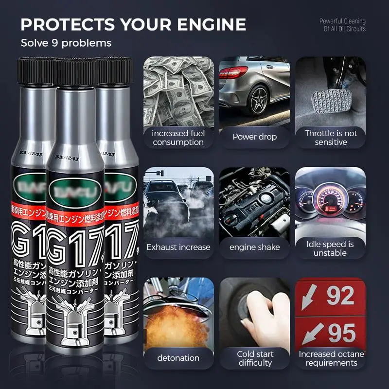 CarCarbonRemovalFuelCleanerGasAdditivesFuelTreasureCarbon