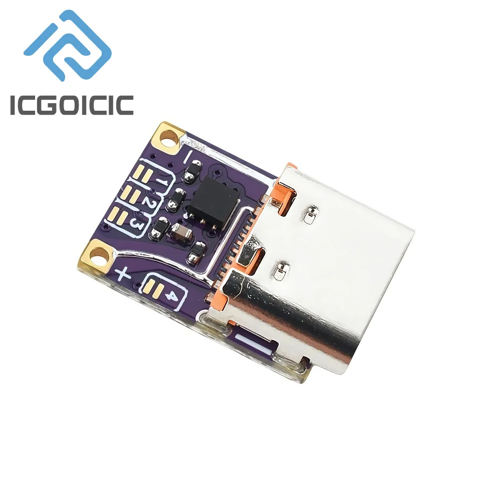 Advanced Fast Charging Module with Multi-Voltage Trigger and Type C Interface