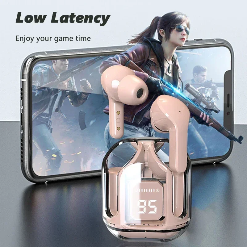 Wireless Bluetooth Earbuds with Noise Reduction and HIFI Stereo
