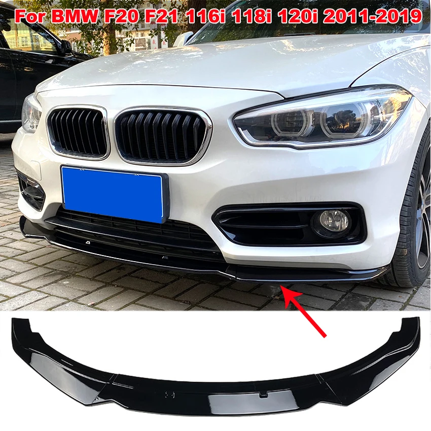 Front Bumper Lip Spoiler Splitter Canard Guard For BMW F20 F21 116i ...