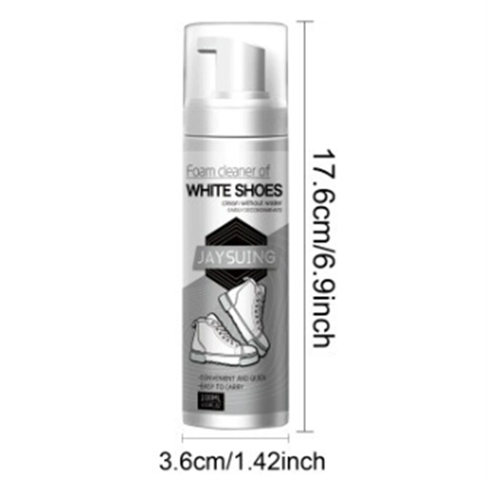 White Shoe Stain Whitening Cleaner Shoes Whitening Cleansing Agent for Sports Shoes Plimsolls Bottes SAL99