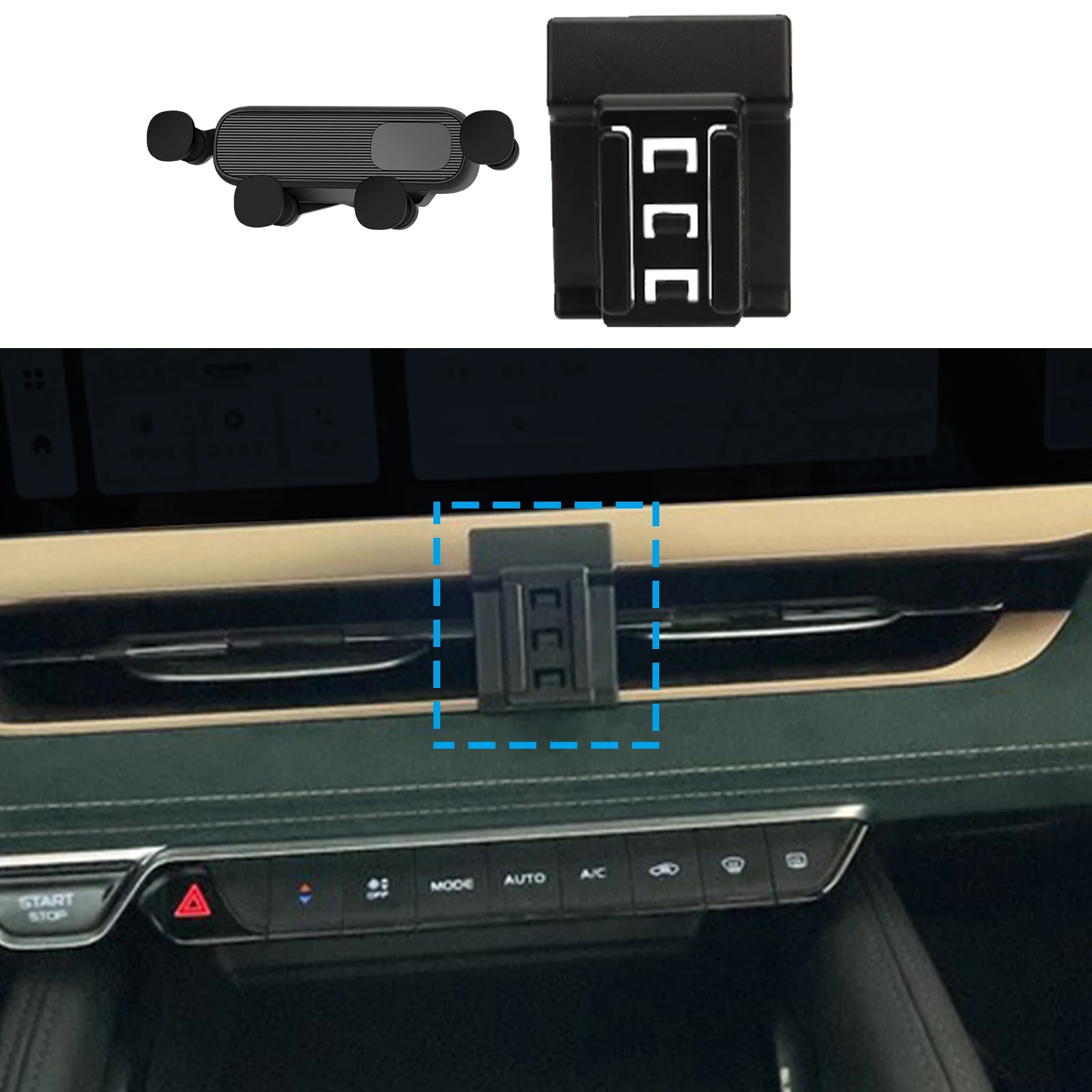 Car Phone Holder for Renault Grand Koleos GPS Bracket Navigation Stand Auto Accessories