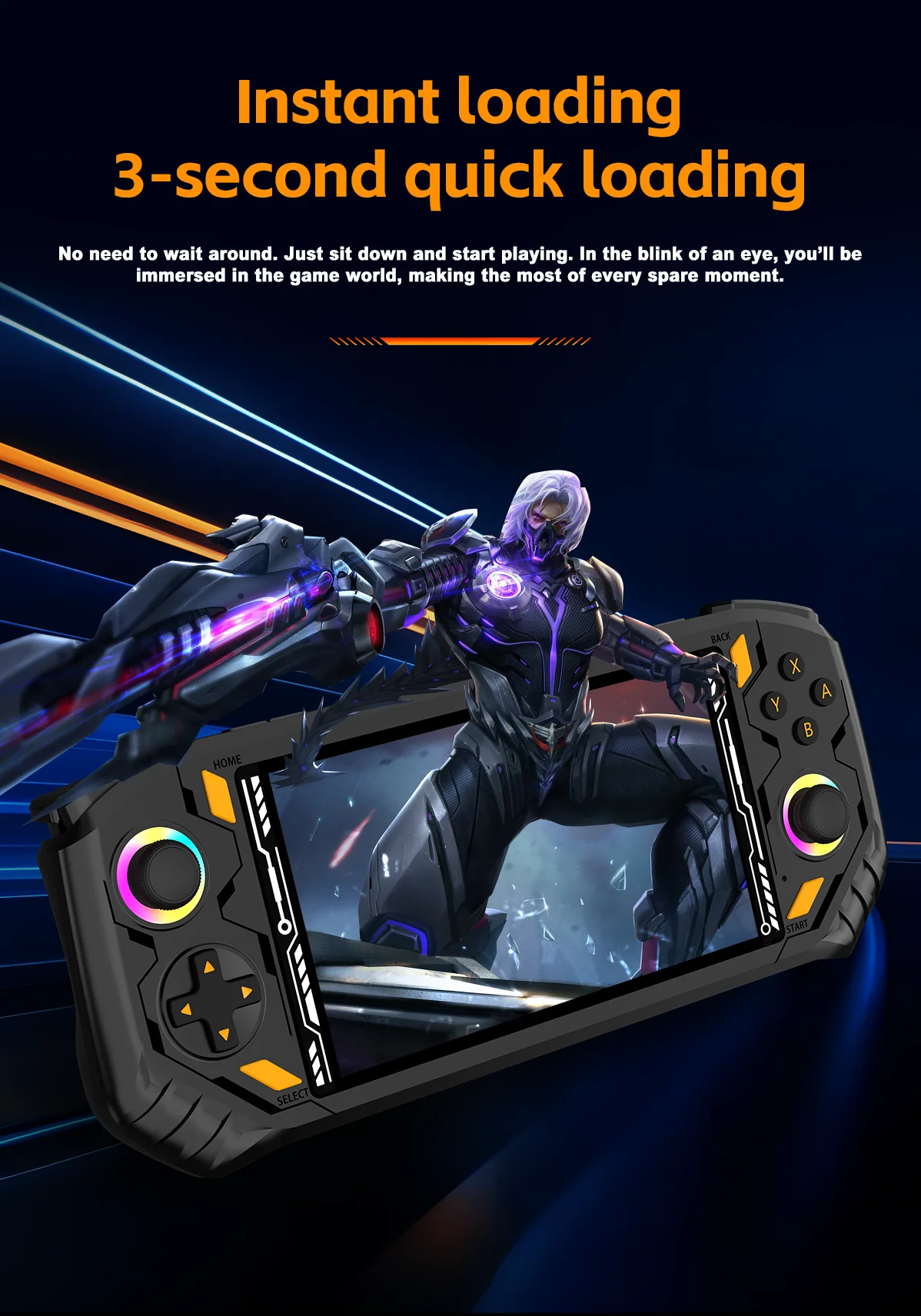 Rg56 Pro Mini Retro Gaming Handheld Console For Classic 3d Games_voghion.com