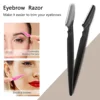 Eyebrow Razors With Container Facial Eye Brow Trimmer In Case Hair Removal Shaver Safe Blades Trimming Tools 4