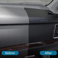 Plastic Leather Restorer Interior Trim Conditioner Polish Shine Cleaner Restore New Black Color Fading Repair Car Care Detail 2