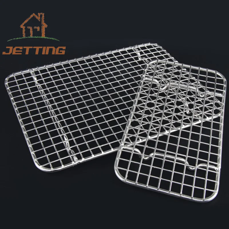 Stainless Steel BBQ Bread Cake Cooling Rack Drip Dry Rack Cooling Grid Baking Pan Household Baking Tools Kitchen Accessories