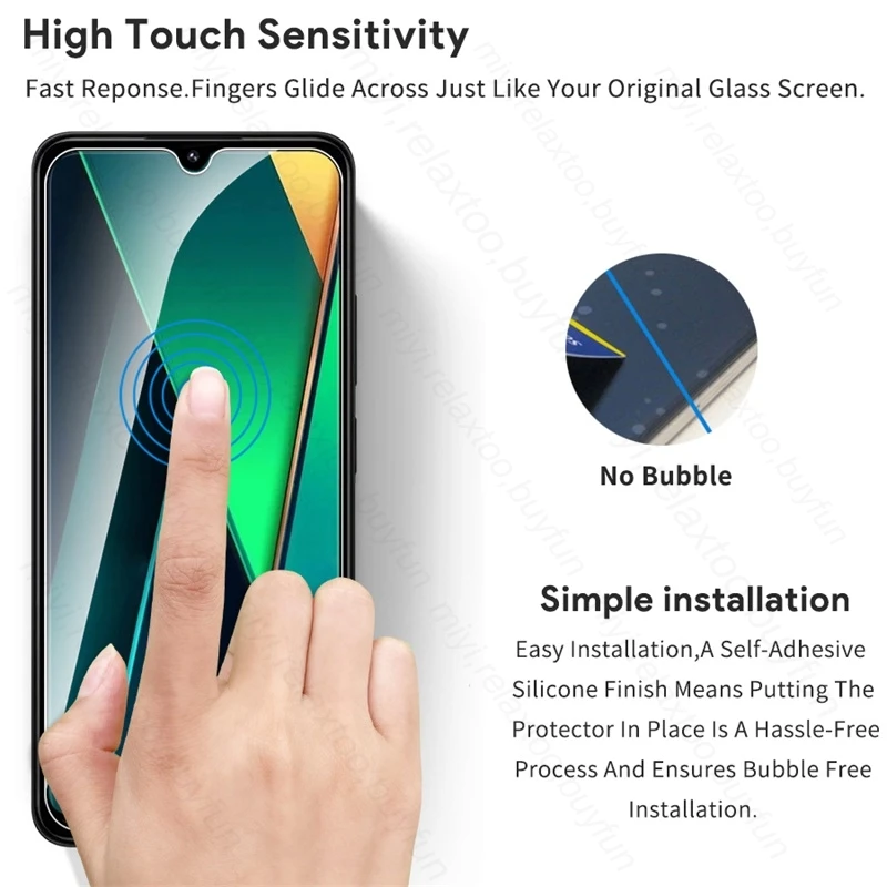 8-in-1 Protective Glass with Camera Lens and Screen Protector