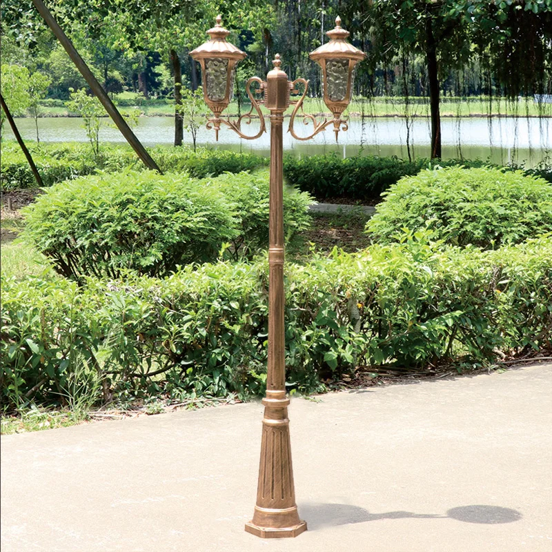 유럽 ??복고풍 양방향 Led 안뜰 야외 방수 정원 조경 가로등?230CM
