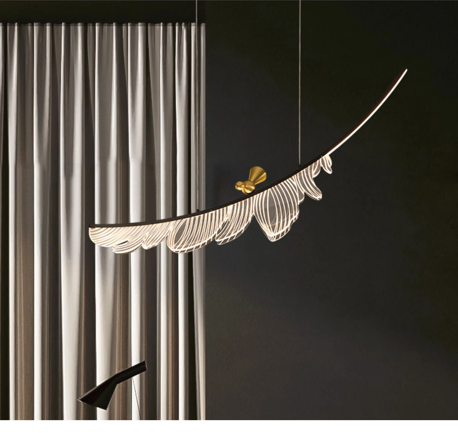 Sleek Chandelier for Home Decor
