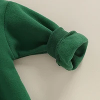 7 Colors Autumn Winter Newborn Baby Boys Girls Warm Rompers Clothing Solid Loose Thicken Long Sleeve Sweatshirts Jumpsuits 5