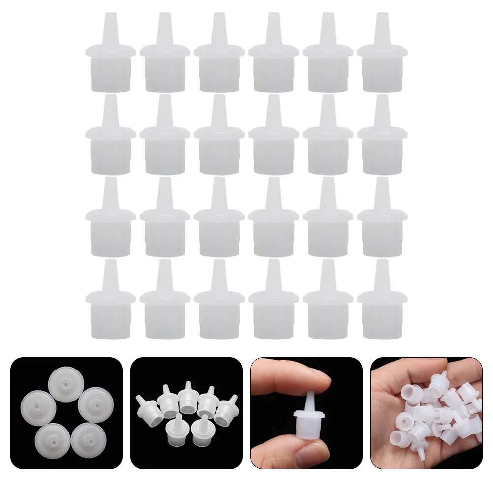 

100pcs Lash Grafting Glue Bottle Stoppers Bottle Mouths Eyelash Glue Bottle Plugs