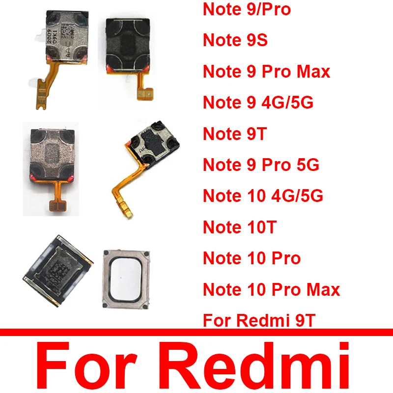 Compatibile Per XIAOMI REDMI NOTE 9S M2003J6 M2003J6A1G UP Ear FRONT SPEAKER altoparlante superiore auricolare ascolto audio voce conversazione chiamate RICEZIONE CALL EARPIECE HANDSET EAR