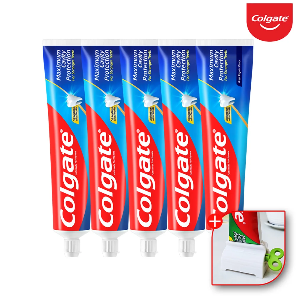 콜게이트 colgate 미백 옵틱 화이트 다즐링 치약 100g 5개+치약짜개 외 골라담기