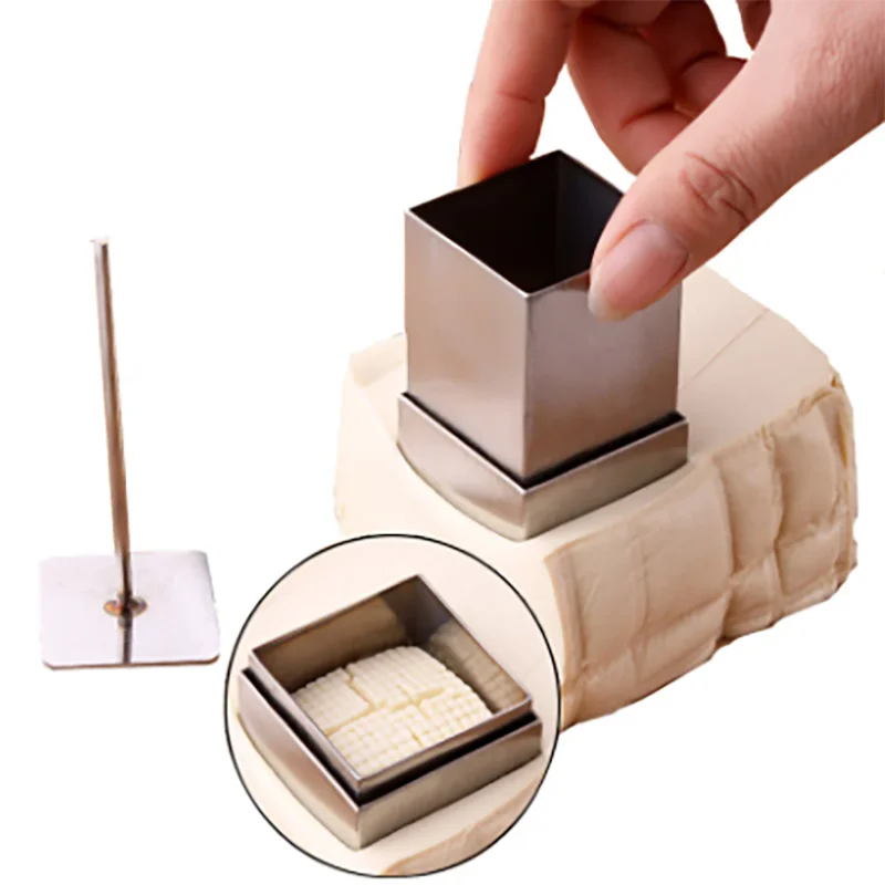 

Stainless Steel Tofu Press Slicer Shredder Maker Mold DIY Tofu Cutter Kitchen Cooking Tools Creative Kitchen Home Accessories
