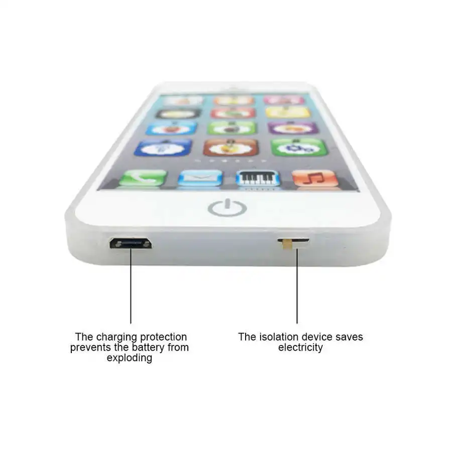 Cute Music Light Toy for Children English Learning Machine Cellphone Toys Music Machine Kids Mobile Phone Educational Toy - Bilde 4