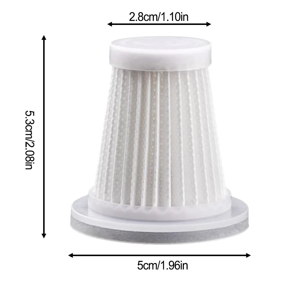 2/3/5 Pcs Car Vacuum Cleaner HEPA Filter Cordless Vacuum Cleaner Washable Filter Handy Handheld Cleaner Accessories