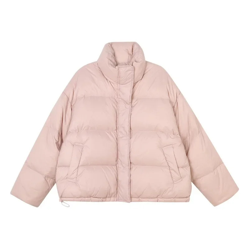 2024 New Women Down Jacket Winter Coat Female Short Parkas Loose Thick Warm Outwear Versatile Leisure Time Fashion Overcoat