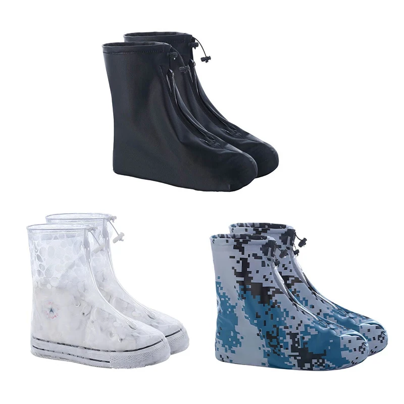 Men Women's Reusable Rain Boot Cover Non-slip Waterproof