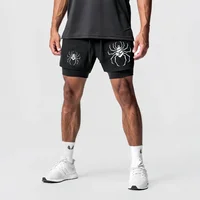 Anime Hunter X Hunter Gym Shorts for Men Breathable Spider Performance Shorts Summer Sports Fitness Workout Jogging Short Pants 2