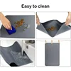 Pet Supplies Silicone Dog Bowl Mat with High Lips Non-Stick Waterproof Food Feeding Pad Puppy Feeder Tray Water Cushion Placemat 3
