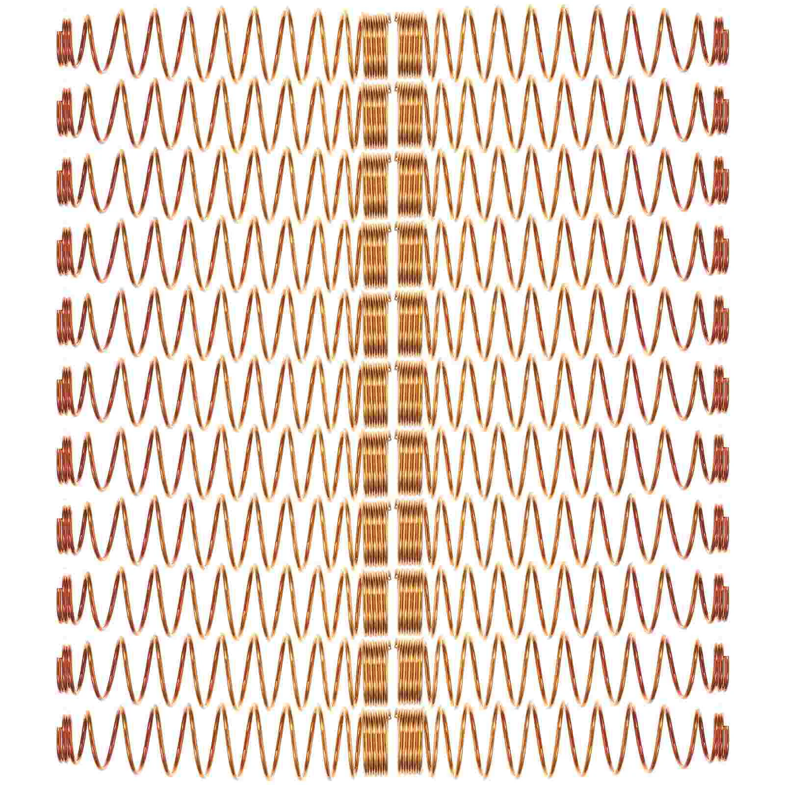 90 Pcs Mini Spring for Repair Tiny Copper Springs Compression Heavy Duty Crafting Tools